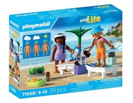 Zestaw z figurkami my life 71908 wycieczka na plażę