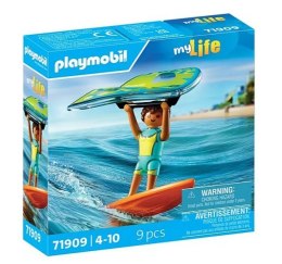 Zestaw z figurkami my life 71909 wingsurfer
