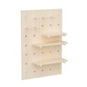 Drewniana tablica organizer Maclean, drewniany, 40x60cm, max. 20kg, MC-130 WD