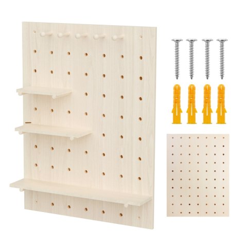 Drewniana tablica organizer Maclean, drewniany, 60x80cm, max. 20kg, MC-131 WD Drewniana tablica organizer Maclean, drewniany, 60x80cm, max. 20kg, MC-131 WD