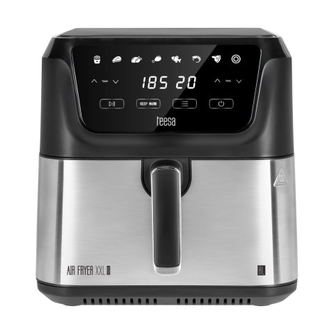 Frytkownica beztłuszczowa TEESA DIGITAL AIR FRYER XXL , 8L , 1700W, duża miska , programy , podtrzymywanie ciepła Frytkownica beztłuszczowa TEESA DIGITAL AIR FRYER XXL , 8L , 1700W, duża miska , programy , podtrzymywanie ciepła