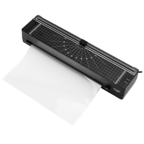 AD 1042 black Laminator a3 | laminacja na gorąco | wbudowany trymer | zestaw startowy w komplecie AD 1042 black Laminator a3 | laminacja na gorąco | wbudowany trymer | zestaw startowy w komplecie
