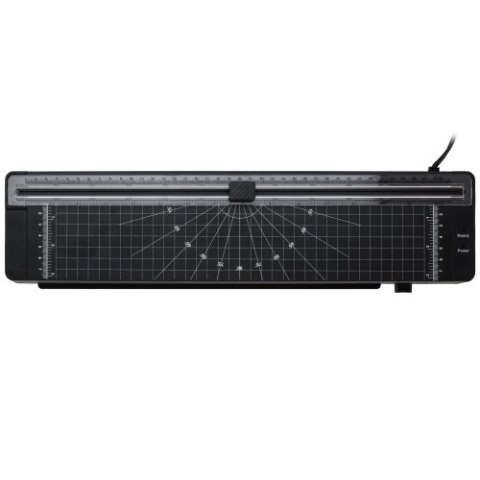 AD 1042 black Laminator a3 | laminacja na gorąco | wbudowany trymer | zestaw startowy w komplecie AD 1042 black Laminator a3 | laminacja na gorąco | wbudowany trymer | zestaw startowy w komplecie