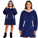 Bluza XXL - koc granatowy Ruhhy 26147