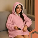 Bluza XXL - koc różowy Ruhhy 26144