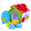 Interaktywny Domek Edukacyjny Sorter Dla Malucha Zielony