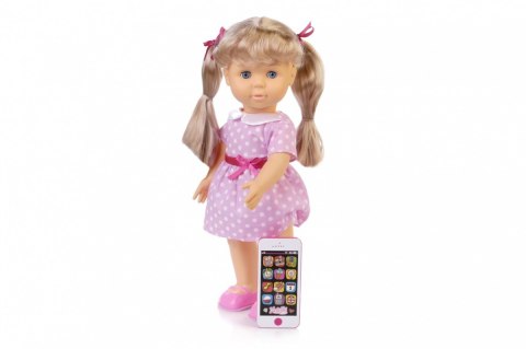 Lalka natalia chodząca ze smartfonem 41cm Lalka natalia chodząca ze smartfonem 41cm