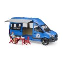Pojazd mb sprinter camper z figurką i akcesoriami