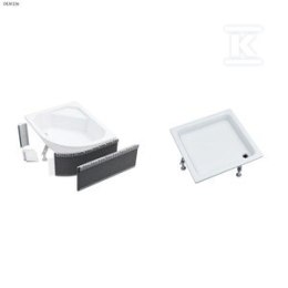 BRODZ.ZEFIR 90X90 GŁ.12CM+OBUD.UNIWERS