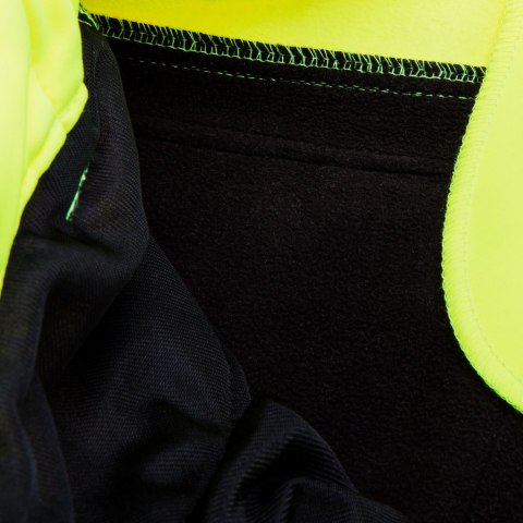 Spodnie robocze ostrzegawcze softshell, żółte, rozmiar XL Spodnie robocze ostrzegawcze softshell, żółte, rozmiar XL