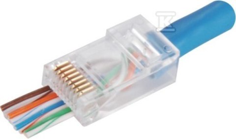 WTYK PRZELOTOWY RJ45 UTP KAT.5E (OP.100