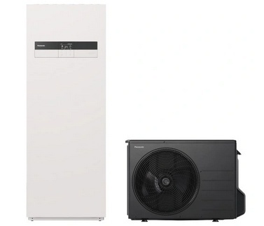 3kW Panasonic seria K 1fazowa z zasobnikiem 185L Pompa ciepła ALL IN ONE SPLIT KIT-ADC03K3E5 WH-ADC0309K3E5 WH-UDZ03KE5