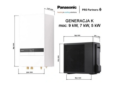 9kW seria K Panasonic Pompa Ciepła KIT-WC09K3E5 WH-SDC0309K3E5 WH-UDZ09KE5 HIGH-PERFORMANCE 1 FAZOWA 9kW seria K Panasonic Pompa Ciepła KIT-WC09K3E5 WH-SDC0309K3E5 WH-UDZ09KE5 HIGH-PERFORMANCE 1 FAZOWA