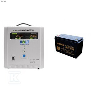 SINUS PRO 2200 E 12/230V +AGM 12V 100AH