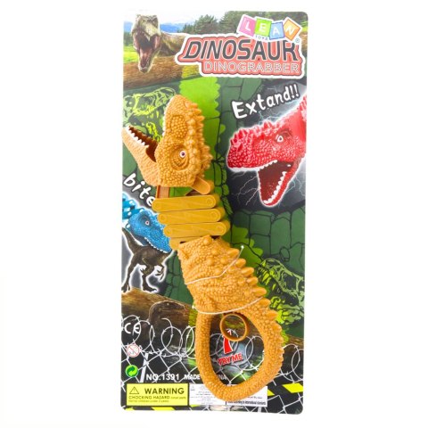 Gryzący Dinozaur Chwytak Pistolet Brązowy Gryzący Dinozaur Chwytak Pistolet Brązowy