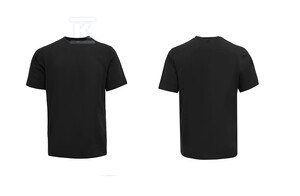 KOSZULKA PROF BCI BAWEŁNIANA CZARNA XXL