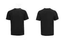 KOSZULKA PROF BCI BAWEŁNIANA CZARNA XL