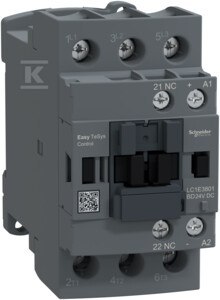 STYCZ.EASYTS 3P 38A AC3 18,5KW 24VDC 1NC