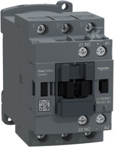 STYCZ.EASYTS 3P 6A AC3 2,2KW 24V DC 1NC