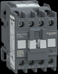 STYCZ.TVS 3P 18A AC3 7,5KW 230V AC 1NO