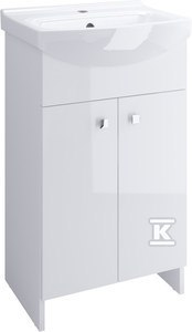 ZESTA.ME.C12 BA.50,BIAŁY SZAF.Z UMY.DO