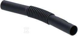 RURA CZARNA UV,RL 28 +UCHWYTY I ZŁĄCZK