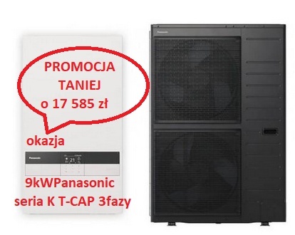 9kWPanasonic seria K T-CAP 3fazy Pompa ciepła SPLIT KIT-WXC09K3E8 WH-SXC09K3E8 9kWPanasonic seria K T-CAP 3fazy Pompa ciepła SPLIT KIT-WXC09K3E8 WH-SXC09K3E8
