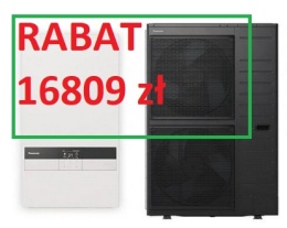 12kW Panasonic seria K 3 fazowa Pompa Ciepła KIT-WC12K9E8 WH-SDC12K9E8 WH-UDZ12KE8 HIGH-PERFORMANCE