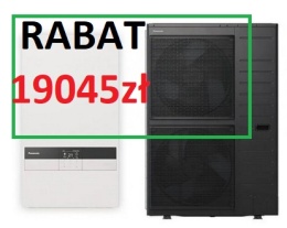12kW Panasonic seria K T-CAP 1 fazowa Pompa ciepła SPLIT KIT-WXC12K6E5 jw WH-SXC12K6E5 jz WH-UXZ12KE5