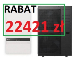 16kW Panasonic seria K T-CAP 3fazowa Pompa ciepła SPLIT KIT-WXC16K9E8 jw WH-SXC16K9E8 jz WH-UXZ16KE8