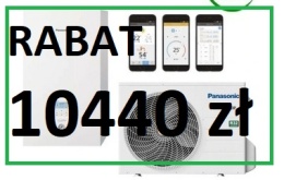 5kW POMPA CIEPŁA SPLIT Panasonic seria J- Aquarea 1-fazowa | KIT-WC05J3E5-SM