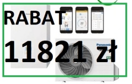 7kW POMPA CIEPŁA SPLIT Panasonic seria -J Aquarea 1-fazowa KIT-WC07J3E5-SM