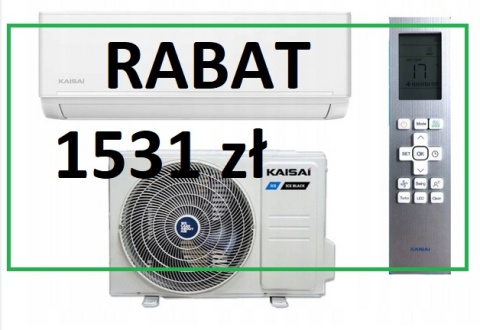Klimatyzacja Kaisai ICE 3,5kW chłodzenie /3,8kW grzanie