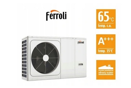 10 kW Ferroli Omnia M Pompa ciepła monoblok A+++ POMPA CIEPŁA OMNIA M 3.2 HI9 10 (380V)