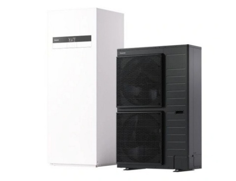 16kW Panasonic seria K 3 Fazowa z zasobnikiem 185L Pompa ciepła ALL IN ONE SPLIT KIT-ADC16K9E8 jw WH-ADC16K9E8 jz WH-UDZ16KE8