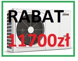 8 kW Ferroli Omnia M Pompa ciepła monoblok A+++POMPA CIEPŁA OMNIA M 3.2 HI3 8 (230V)