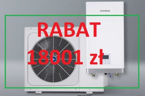 16kW Pompa Ciepła Split Kaisai KHA-16RY3-B + KMK-160RY3 A+++