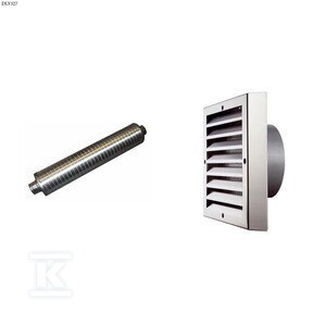 TŁUMIK OKRĄGŁY: DN 160 1EL