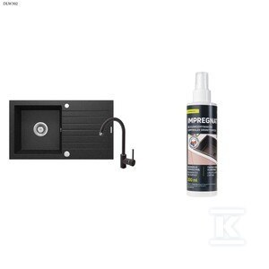 ZLEW ZORBA GRAF.1K Z/O+BAT IMPREG.200ML