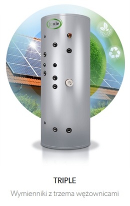 250L 3 wężownice CWU bufor wymiennik