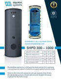 946L AQUATEC Bufor Wymiennik C.W.U. SHPR-1000 z 2 wężownicami 6m2+2m2 341kg