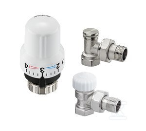 GŁOWICA TERMOST.DU,HEIMEIER-BIAŁA+EL