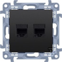 GN.2-KR.KO.RJ45 KAT5E+RAM.CZARNY SIMON10
