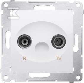 GN.ANT.RTV KOŃC.1DB +RAM.IP44 BI.SIMON5