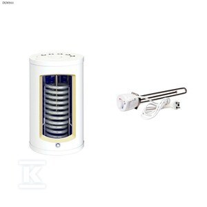 WYMIENNIK CWU SWK-100 Z GRZAŁKĄ 2KW