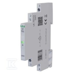 LK-701G LAMP. 1/3S 1XLED ZIELONA