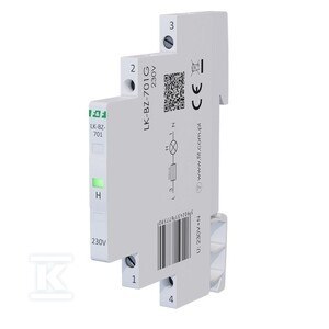 LK-BZ-701G LAMP. 1/3S 1XLED ZIELONA