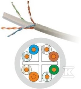 UTP KABEL 4X2X23AWG KAT.6 PVC ALANTEC