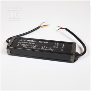 ZASILACZ WODOOD.LLG 12V IP67 8,3A 100W