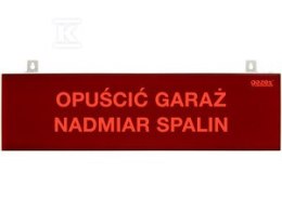 TABLICA OSTRZEG.TP-4.D/H2,230V LED